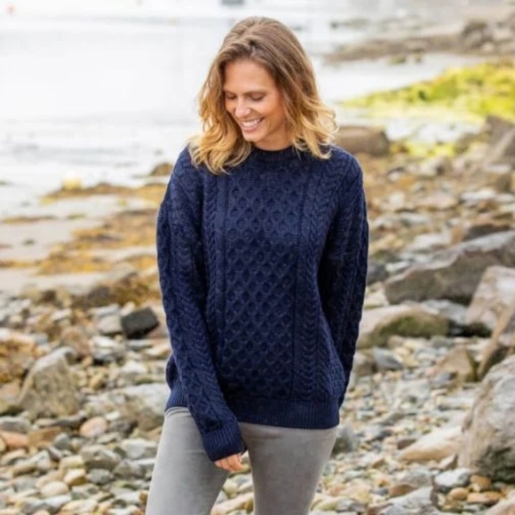 Irish Store The Irish Store | Sweaters | The Irish Store Ladies Traditional Merino ...